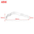 LED Deckenleuchte 48 W Ultrathin Wolken-Design dimmbar
